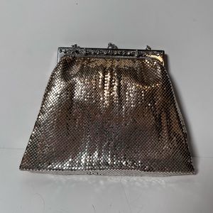 Antique Whiting and Davis silver Mesh Purse